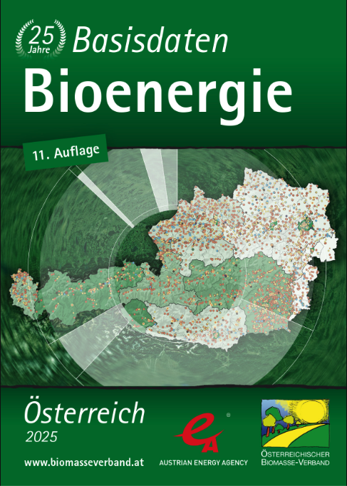Cover Basisdaten Bioenergie Österreich 2025